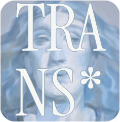 Social media icon for the trans* oc anthology.